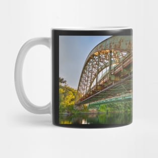 Rusted Sunset Bridge Mug